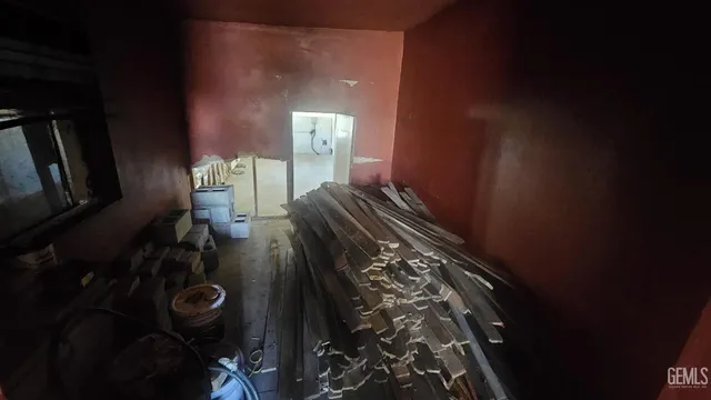 a view of water heater room