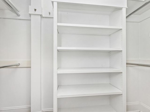 a view of a room with shelf