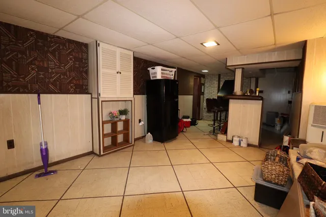 a room with storage and utility