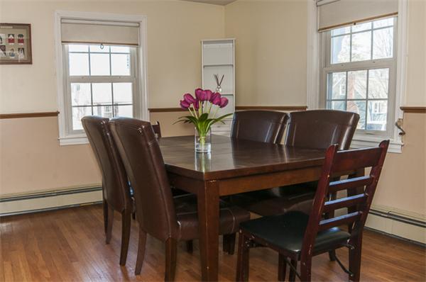 85 Rinaldo Road Weymouth, MA 02191 - Photo 2 of 13 a view of a dining room with furniture and wooden floor