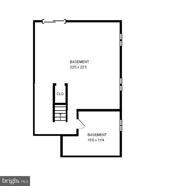 110 Church Road Arnold, MD 21012 - Photo 14 of 14 Lower Level Floor plan