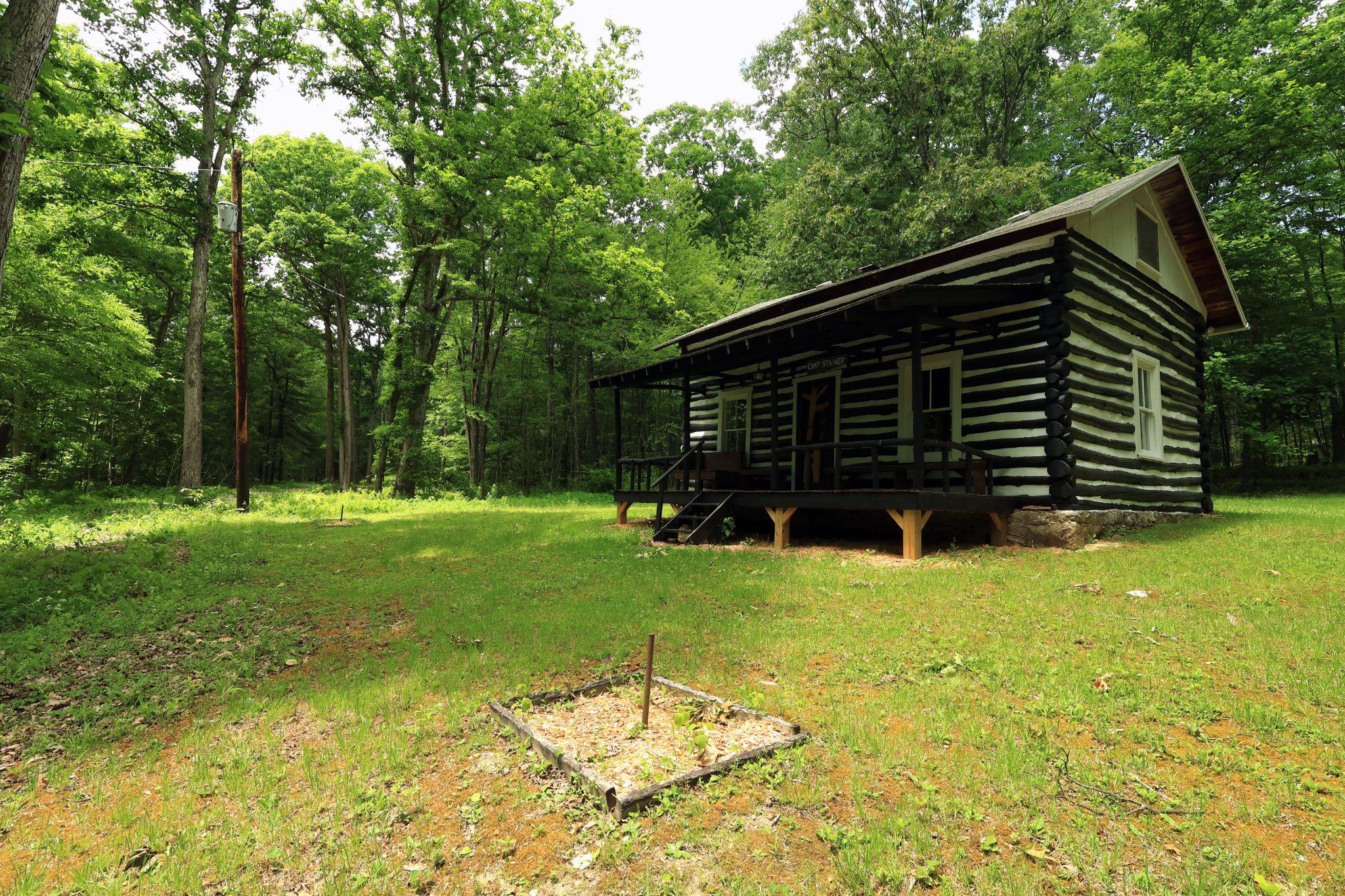 4464 Tram Road Spruce Creek, PA 16683 - Photo 3 of 53 a backyard of a house with plants and large trees