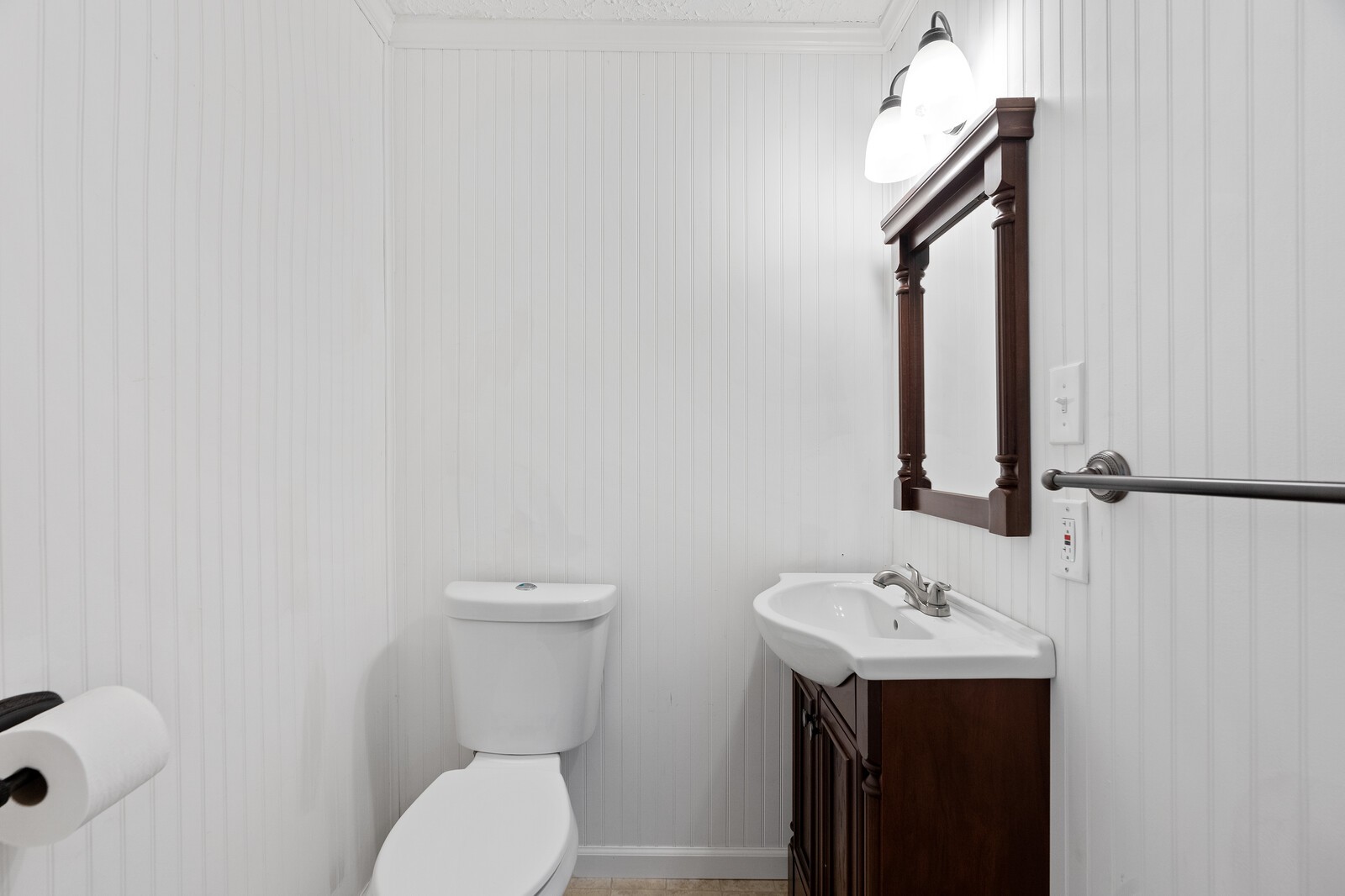 373 S Road Cottontown, TN 37048 - Photo 28 of 34 a bathroom with a toilet sink and mirror