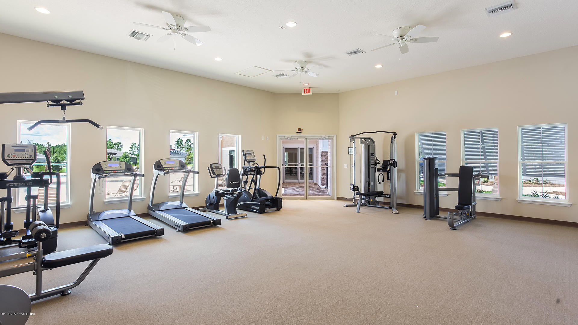 912 Deer Crossing Road St. Augustine, FL 32086 - Photo 36 of 45 a view of a room with gym equipment