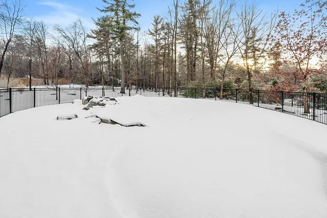 a view of a house with a door and wooden floor
