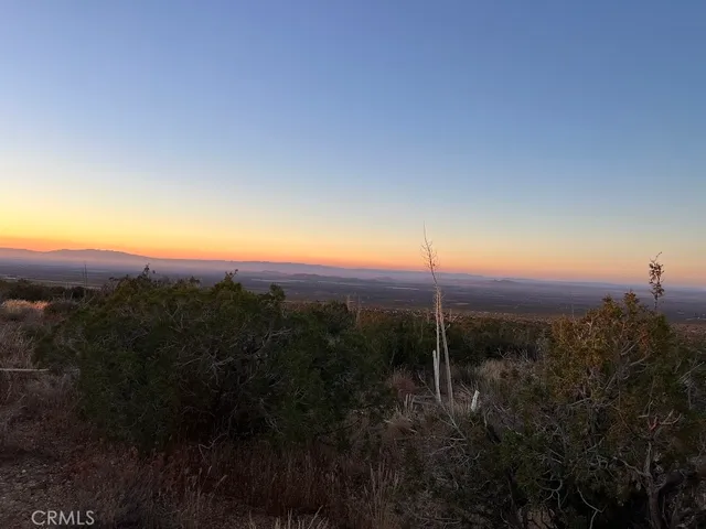 a view of a dry field