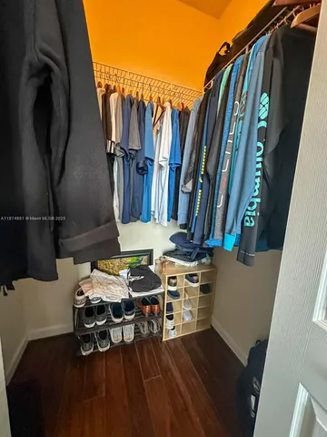 a view of balcony with furniture