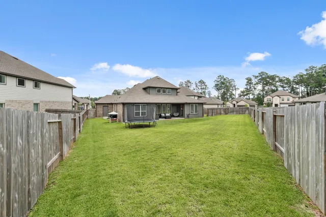 a living room filled with furniture