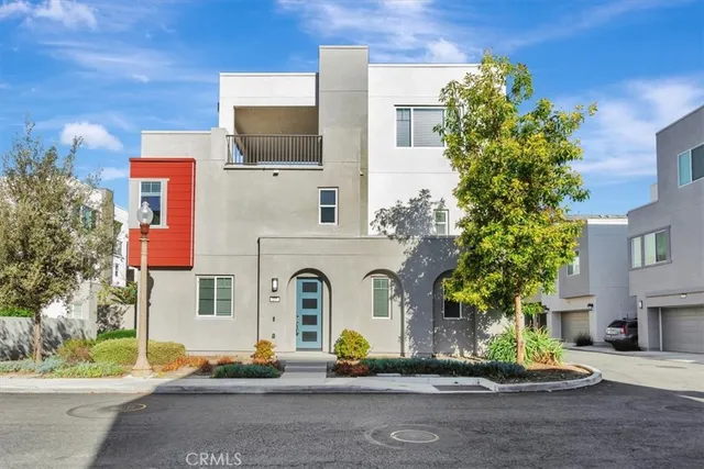 a view of a building with a street