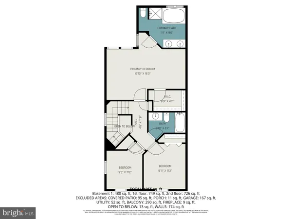 a picture of a room with a bench