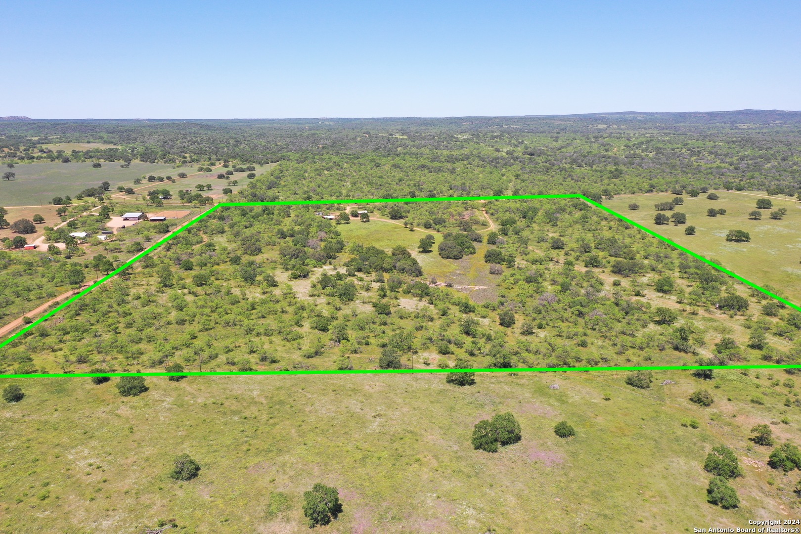 5077 Old Pontotoc Road Mason, TX 76856 - Photo 36 of 41 a view of a city with a view of mountains