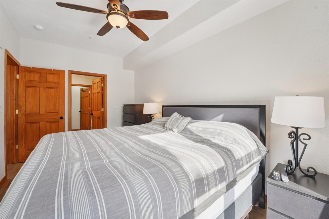 22714 Highway 6, Unit 5971 Keystone, CO 80435 - Photo 10 of 21 a bedroom with a bed and closet