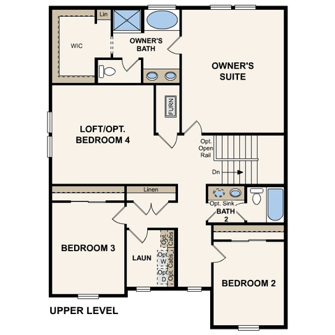 159 Smooth Sandstone Way, Unit 274 Eagle Mountain, UT 84005 - Photo 3 of 4 View of floor plan / room layout
