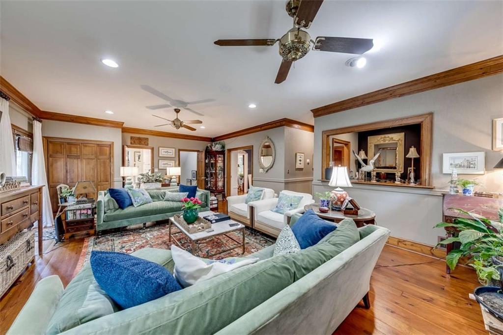 6180 Old Jefferson Road Athens, GA 30607 - Photo 23 of 95 a living room with furniture and a large window