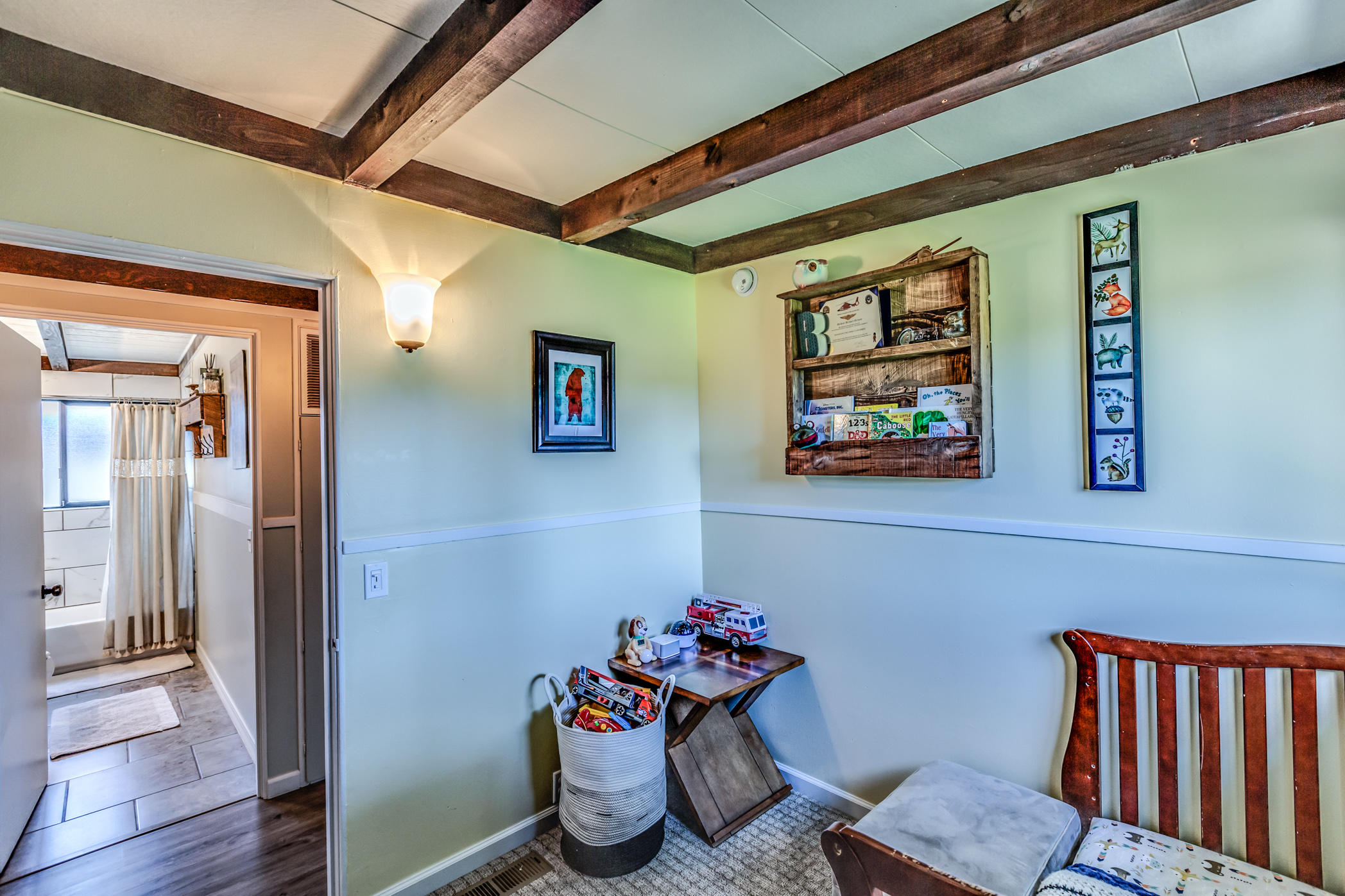 3372 Edgewood Road Myrtletown, CA 95501 - Photo 26 of 44 a room with furniture and wooden floor