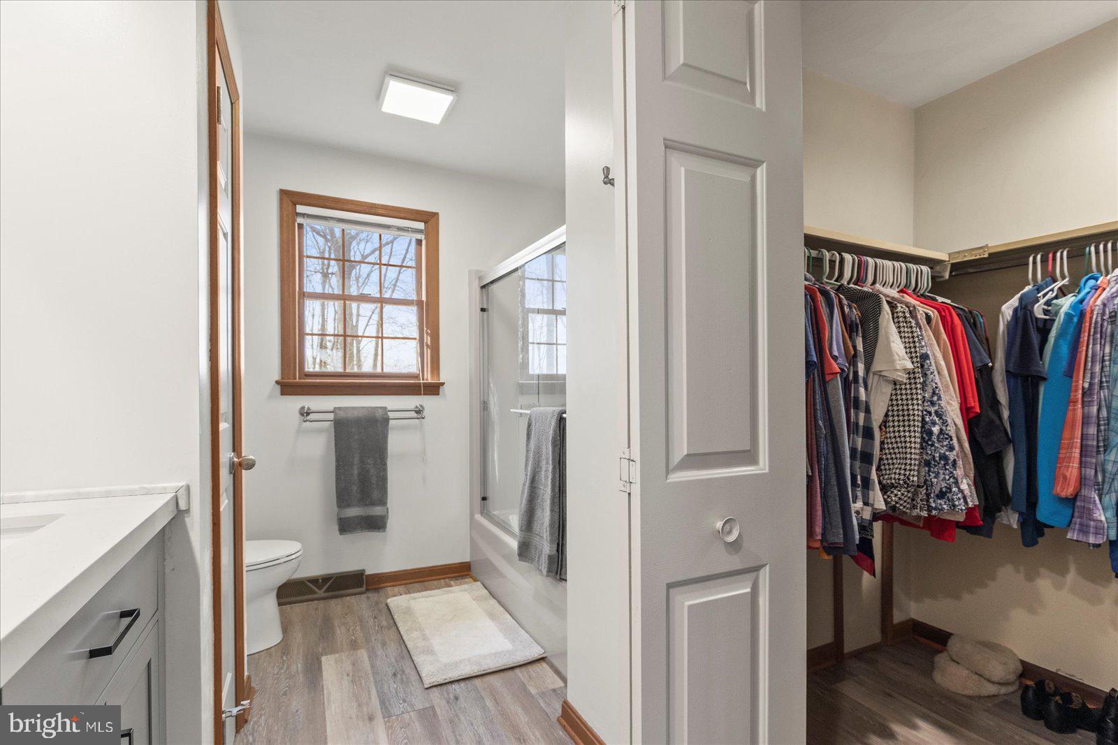 437 Valley View Drive Hanover, PA 17331 - Photo 22 of 40 a view of walk in closet with clothes and shoes