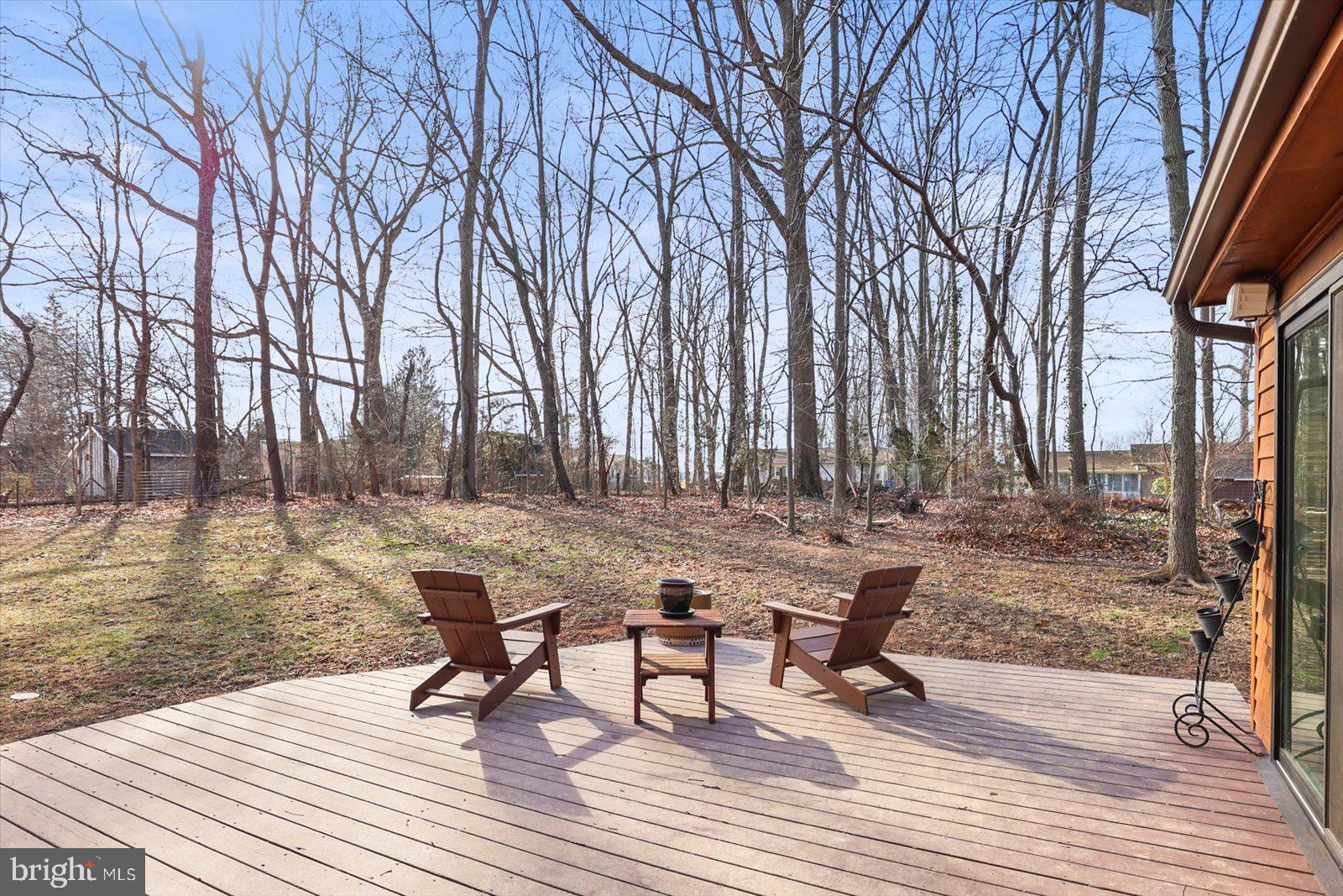 437 Valley View Drive Hanover, PA 17331 - Photo 33 of 40 a view of a terrace with chairs and wooden floor