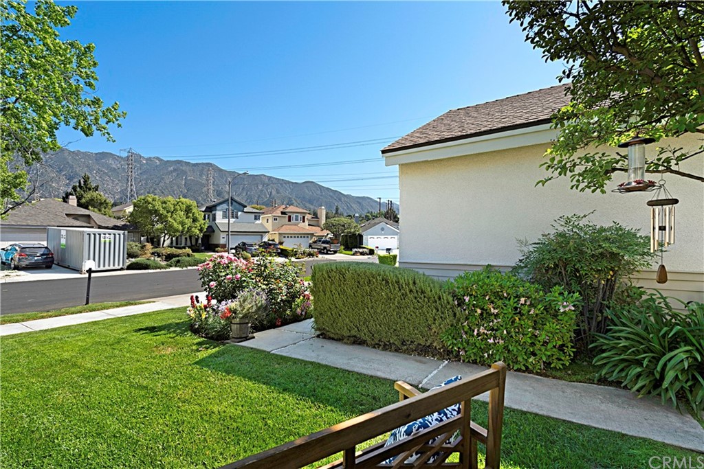 809 Canyon Wash Drive Pasadena, CA 91107 - Photo 3 of 17 a view of a backyard with sitting area