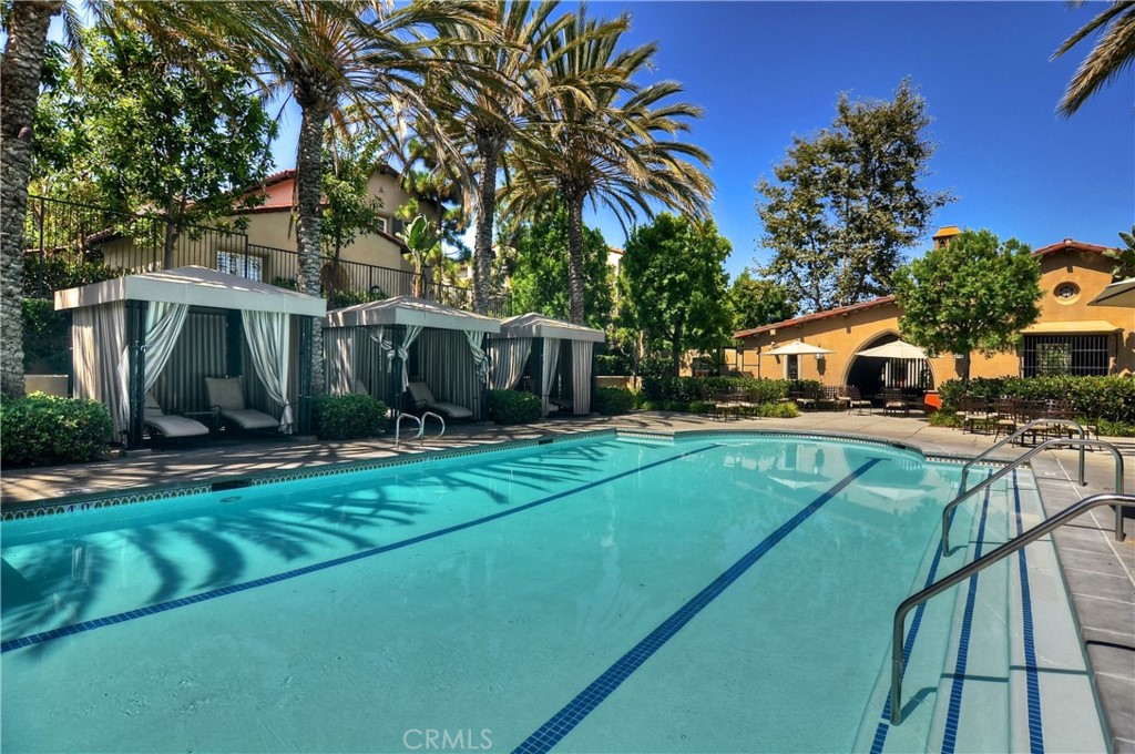119 White Flower Irvine, CA 92603 - Photo 24 of 38 a view of house with outdoor space and swimming pool