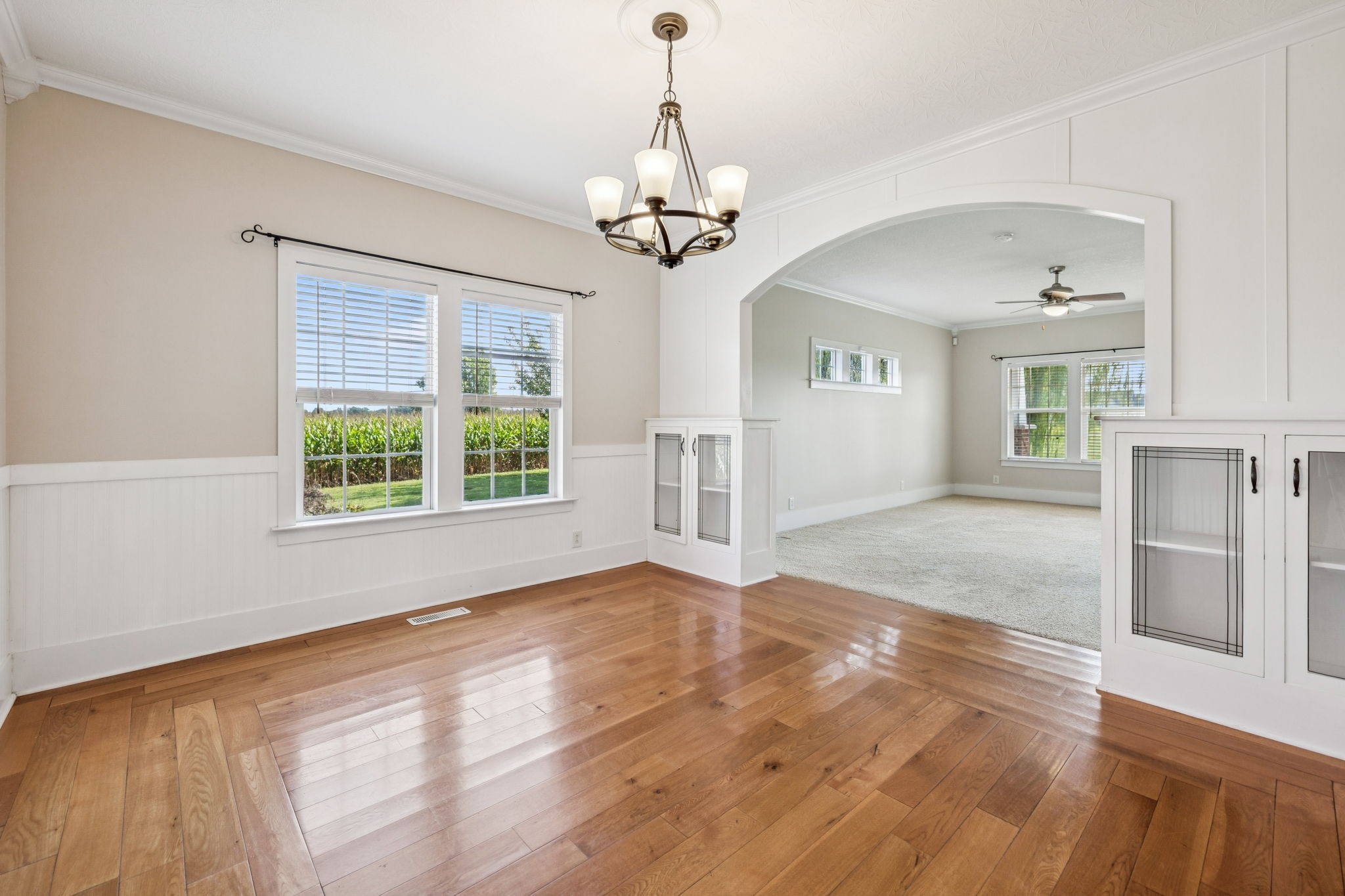 572 Buntin Mill Road Cottontown, TN 37048 - Photo 25 of 67 a view of an empty room with window and wooden floor
