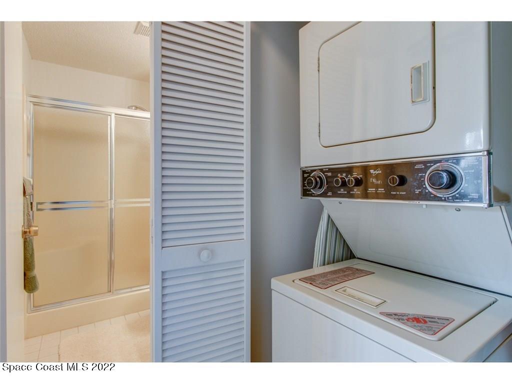 9640 Estuary Way, Unit 3 Sebastian, FL 32958 - Photo 6 of 24 a view of washer and dryer