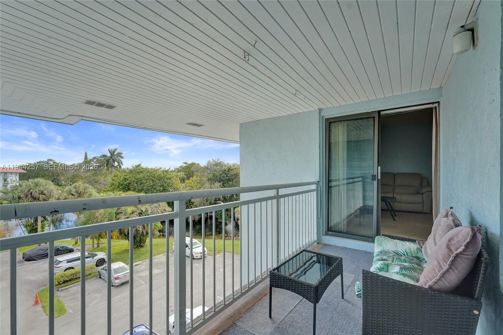505 South Pine Island Road, Unit 405B Plantation, FL 33324 - Photo 25 of 43 a view of a balcony with furniture