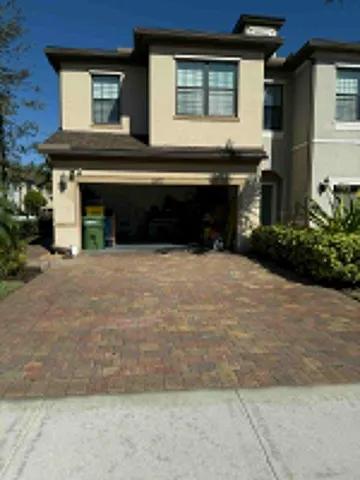a view of living room with a fireplace