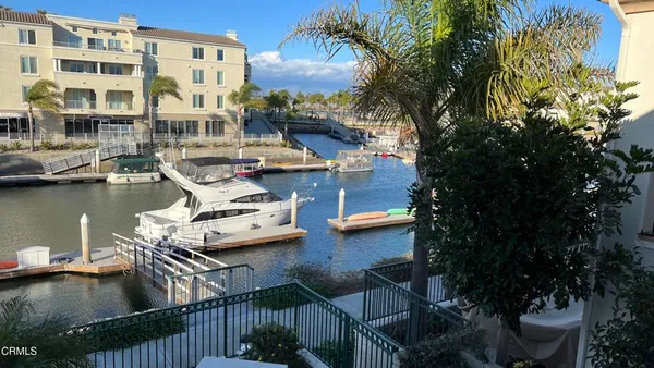 a view of a lake from a balcony
