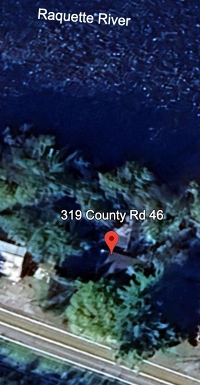 319 County Route 46 Massena, NY 13662 - Photo 2 of 2 Google Earth image from 2024