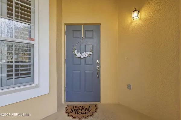 a door with a door in back