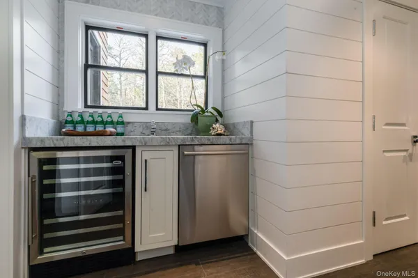 a room with storage and utility