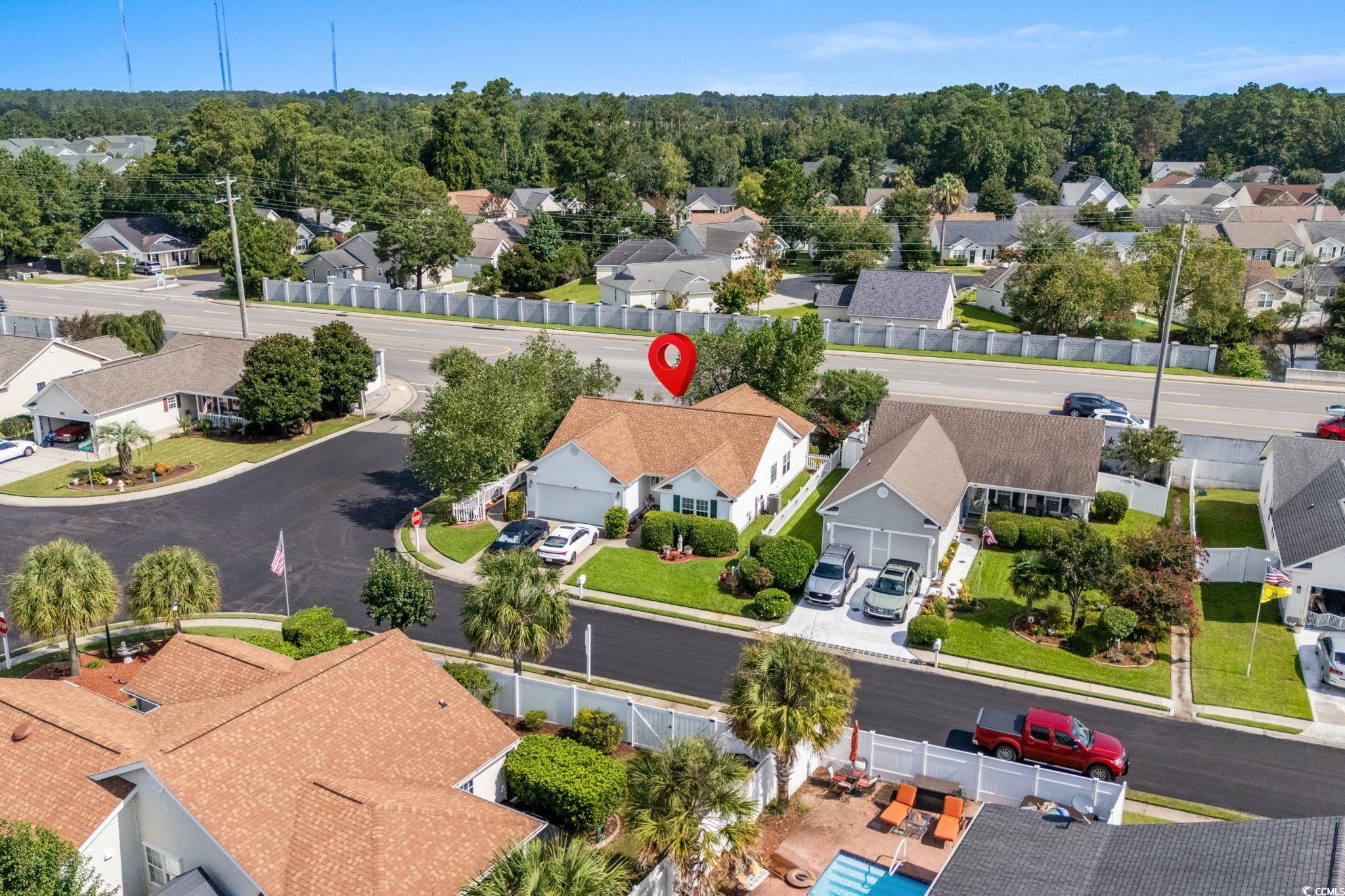 9533 Sullivan Drive Murrells Inlet, SC 29576 - Photo 2 of 40 Aerial view of residential area