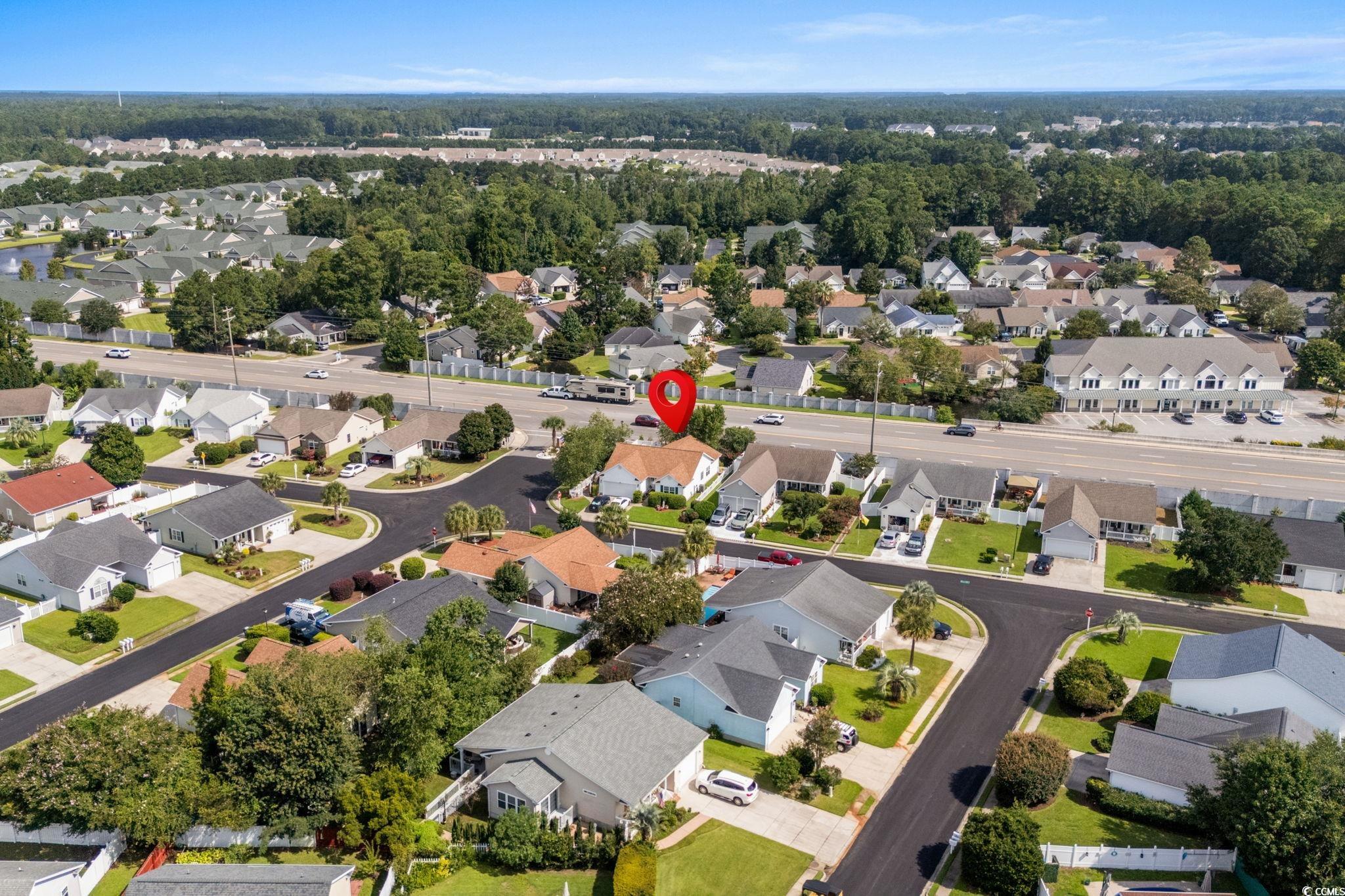 9533 Sullivan Drive Murrells Inlet, SC 29576 - Photo 38 of 40 Aerial view of residential area