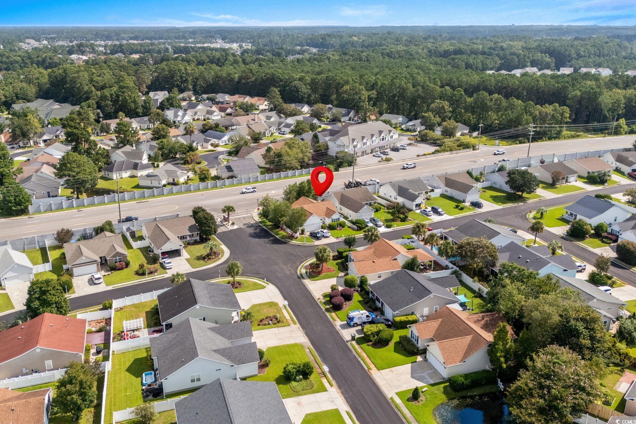 9533 Sullivan Drive Murrells Inlet, SC 29576 - Photo 39 of 40 Aerial view of residential area
