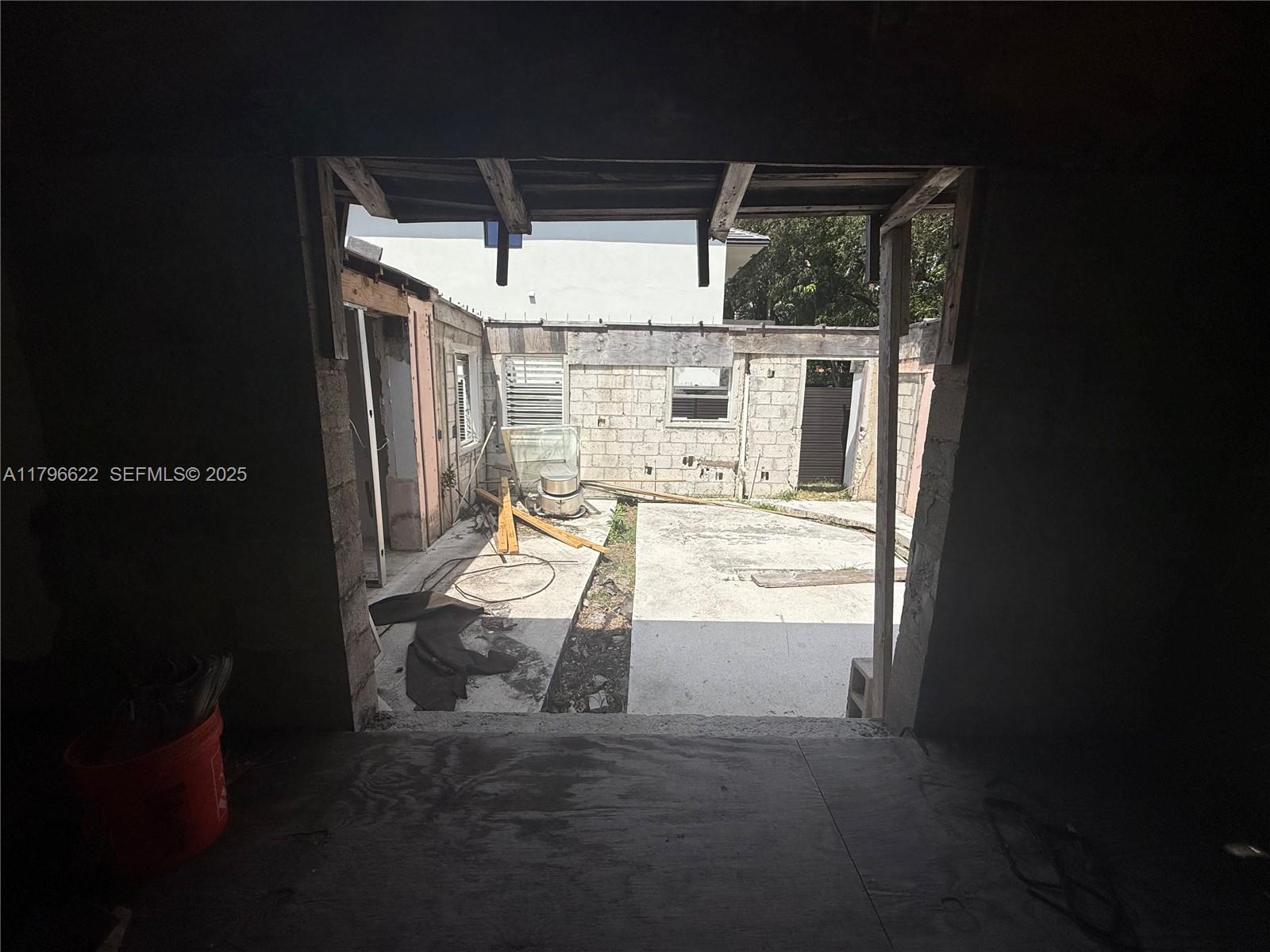 751 Northeast 70th Street Miami, FL 33138 - Photo 13 of 25 a view of a living room and entry way