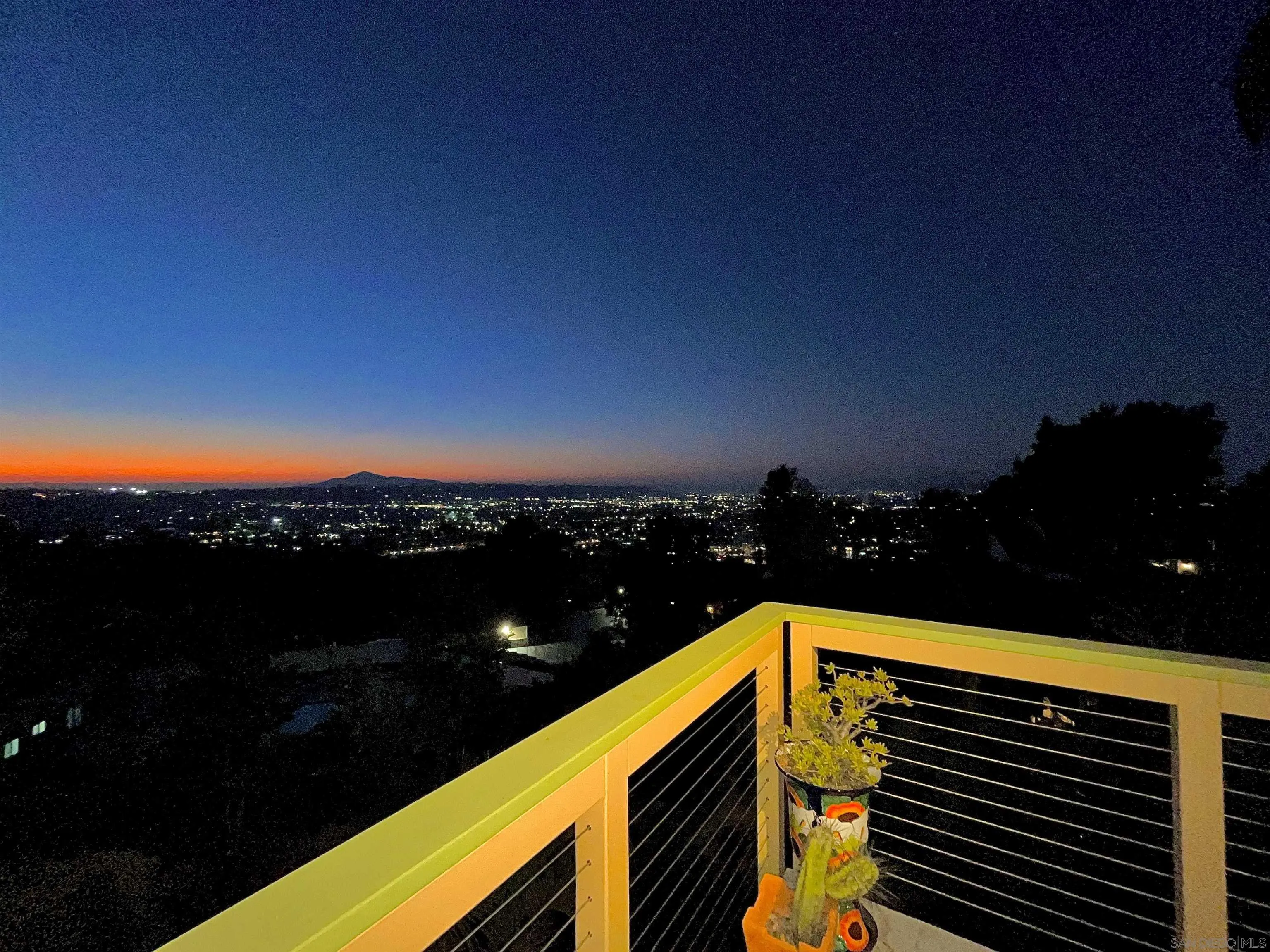 5346 Grandridge Road El Cajon, CA 92020 - Photo 15 of 50 a view of city from a balcony