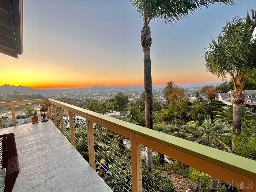 5346 Grandridge Road El Cajon, CA 92020 - Photo 21 of 50 a view of a city from a balcony