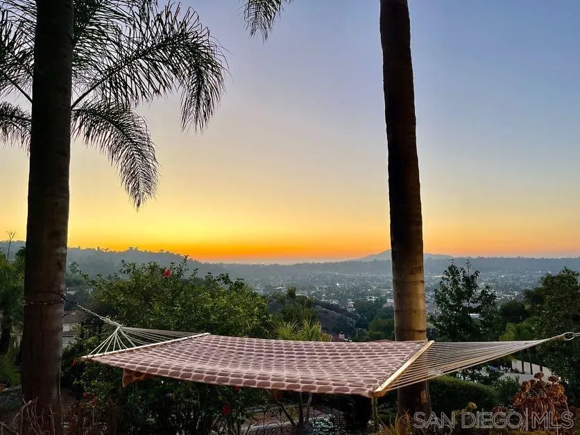 5346 Grandridge Road El Cajon, CA 92020 - Photo 49 of 50 a view of a terrace with a table and chairs