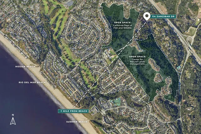 $2,949,000 | 114 Zanzibar Drive, Aptos, CA 95003