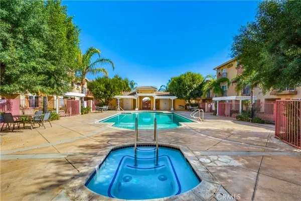 a ocean view with a outdoor space