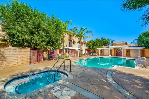 a view of a house with a swimming pool