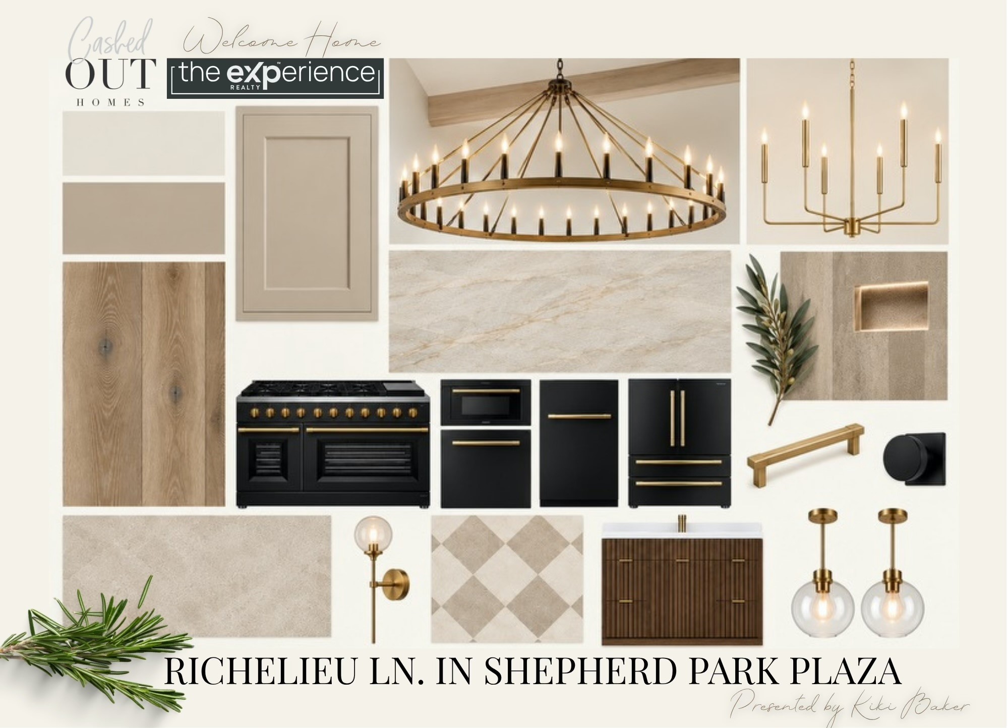 1031 Richelieu Lane Houston, TX 77018 - Photo 28 of 29 Mood Board for Richelieu selections