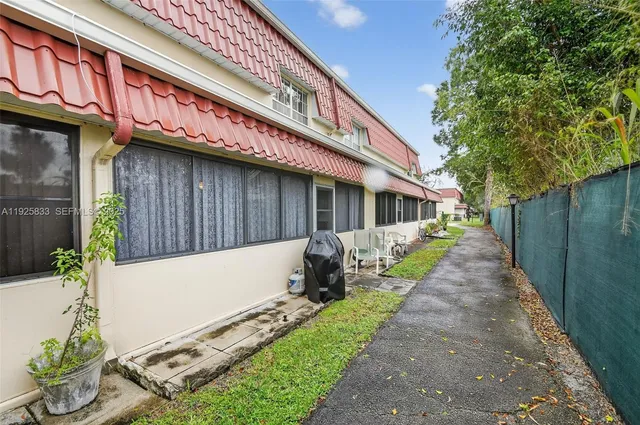 a view of a house with patio