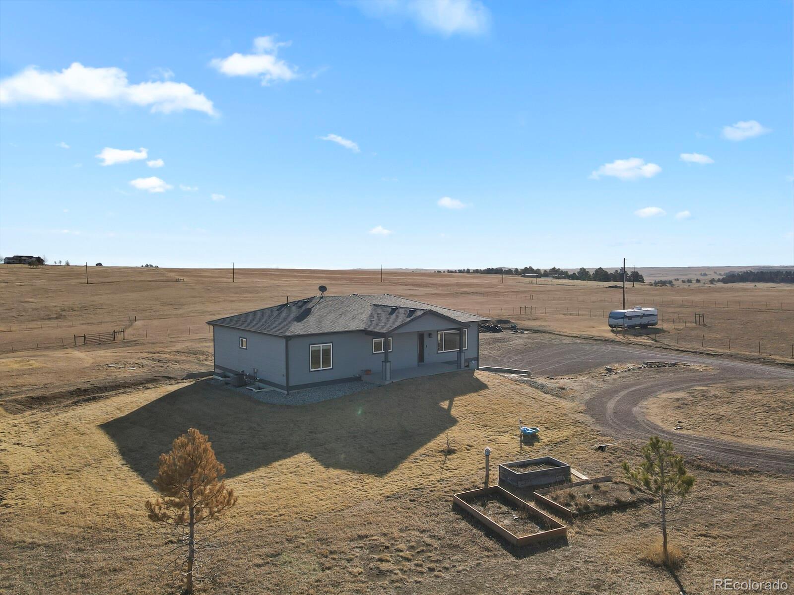 26846 Richards Circle Elbert, CO 80106 - Photo 46 of 49 a view of a terrace with skyline