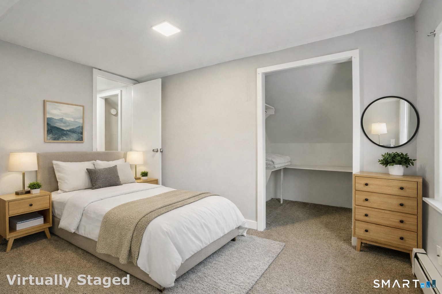 41 Fountain Street Norwich, CT 06360 - Photo 25 of 30 a bedroom with a bed and a dresser