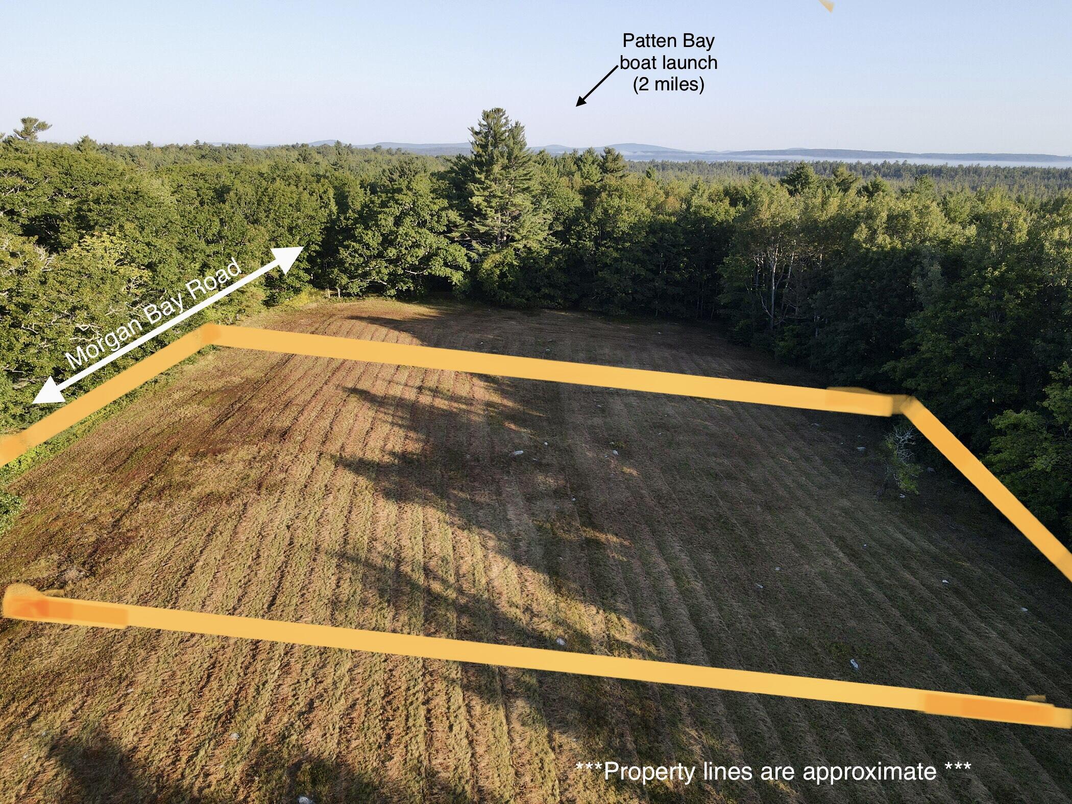 Lot 1 Morgan Bay Road Surry, ME 04684 - Photo 2 of 2 Aerial looking Northwest