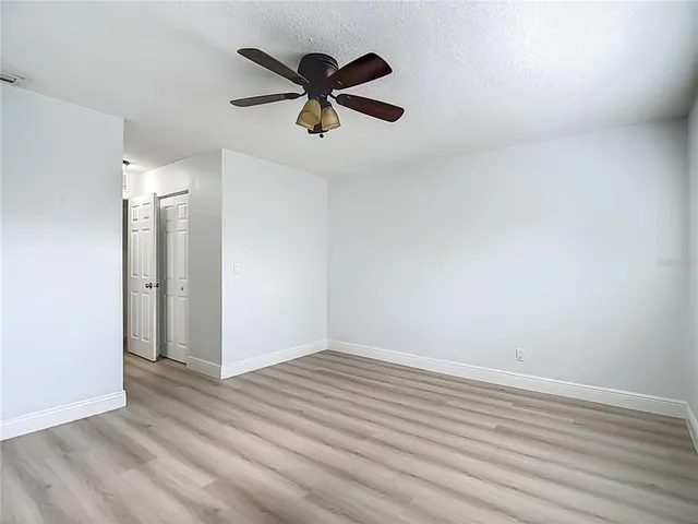 wooden floor in an empty room