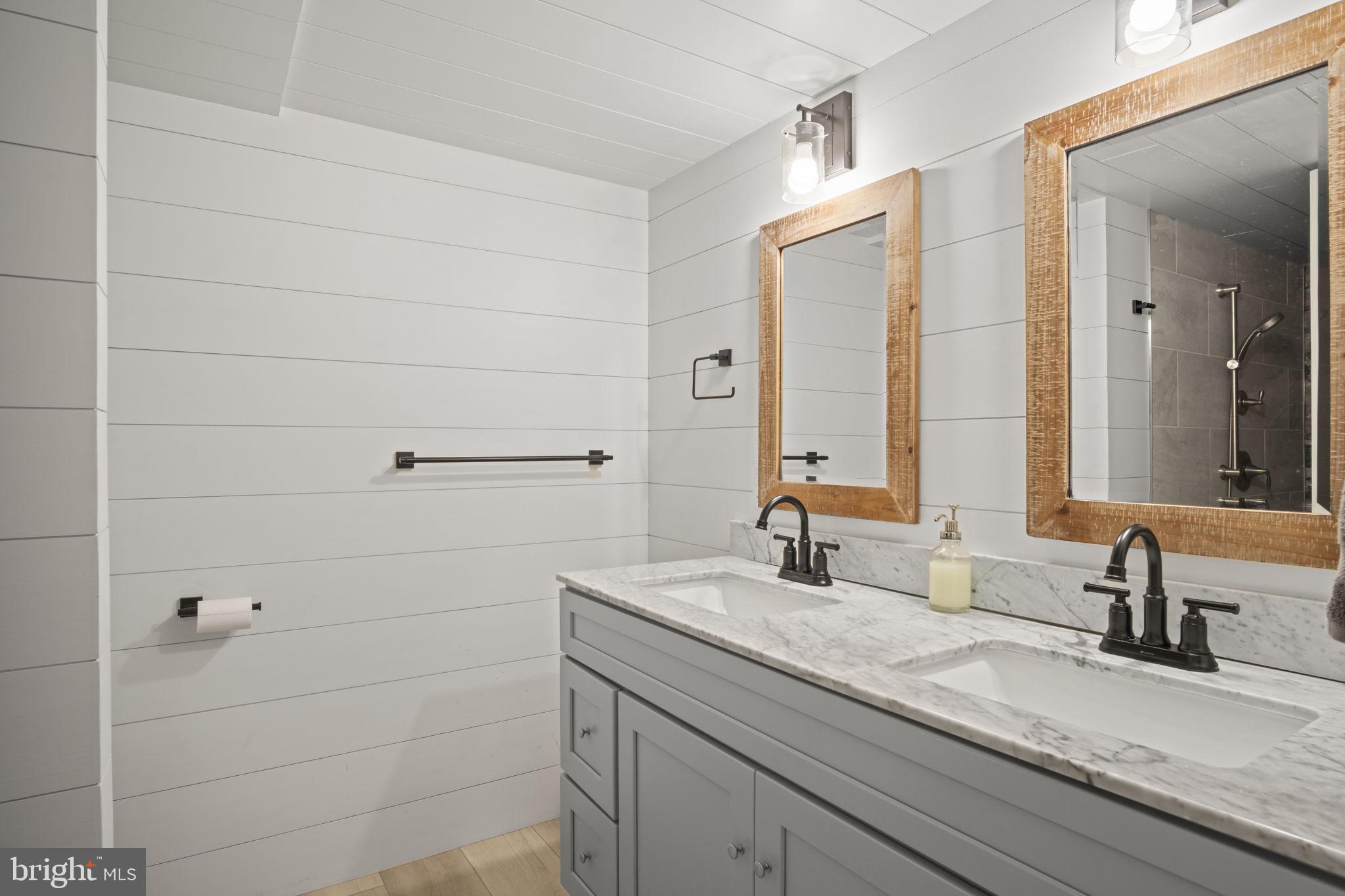 154 Calvary Church Road Wrightsville, PA 17368 - Photo 55 of 89 a bathroom with a granite countertop sink and a mirror