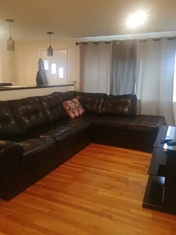 a living room with a couch