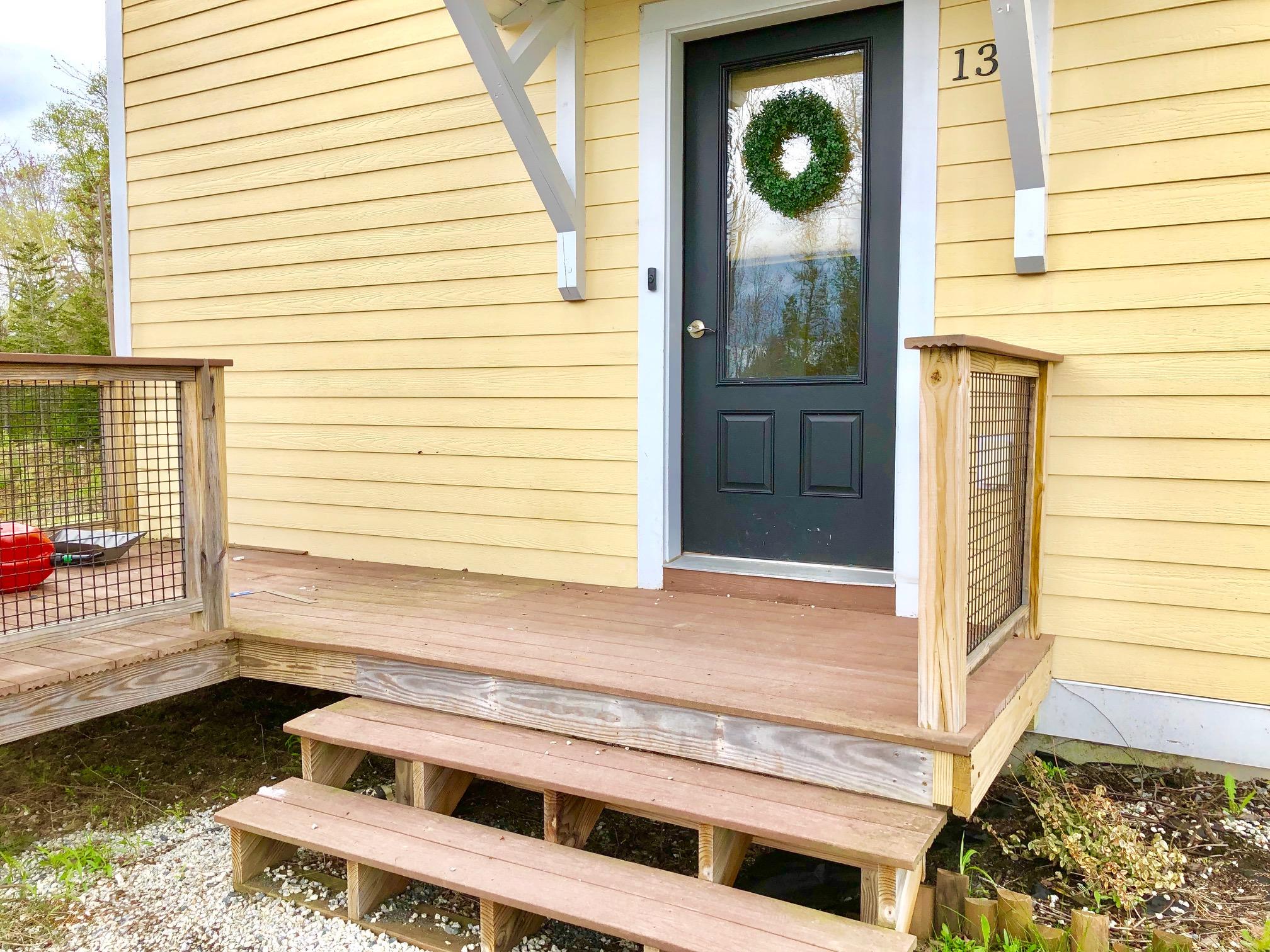 13 Kief Farm Road Bar Harbor, ME 04609 - Photo 7 of 30 Front door & deck